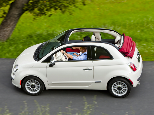 2013 Fiat 500C Lounge Cabrio GUCCI EDITION interior quality check 
