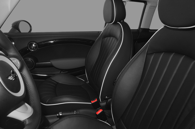 For Mini Mini Clubman Clubvan Seat Covers Gray Black Front