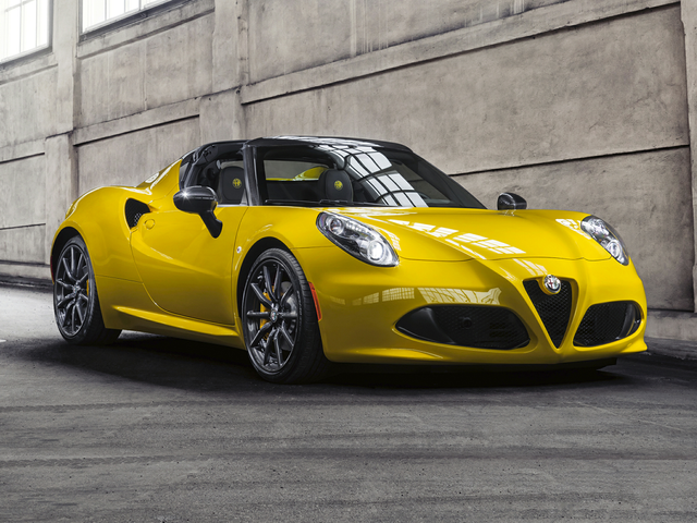 2016 Alfa Romeo 4C Spider