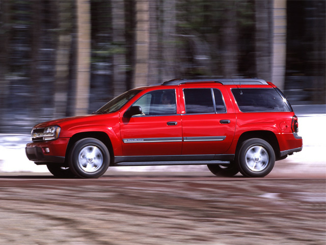 2002 chevy trailblazer curb weight