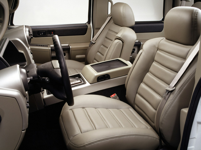 hummer h2 interior 2009