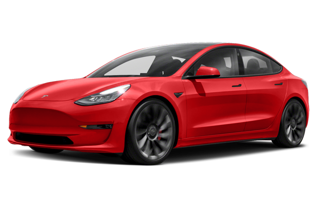 side view of the 2022 Tesla Model 3