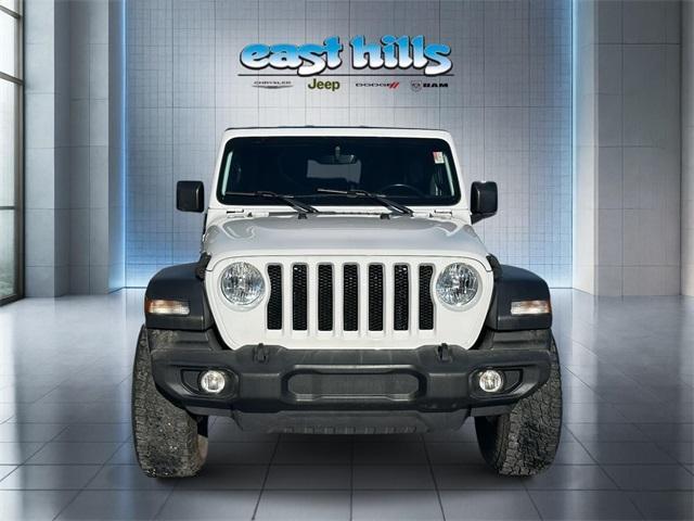 used 2021 Jeep Wrangler Unlimited car, priced at $26,505