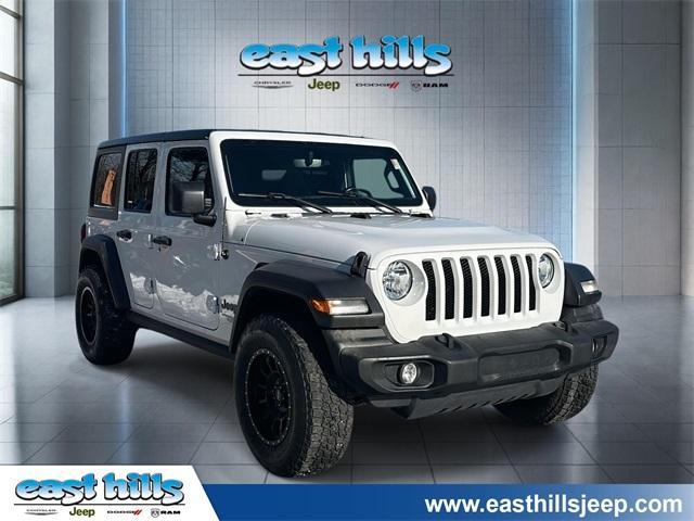 used 2021 Jeep Wrangler Unlimited car, priced at $26,505