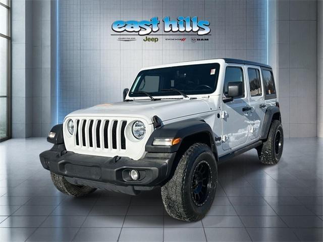 used 2021 Jeep Wrangler Unlimited car, priced at $26,505