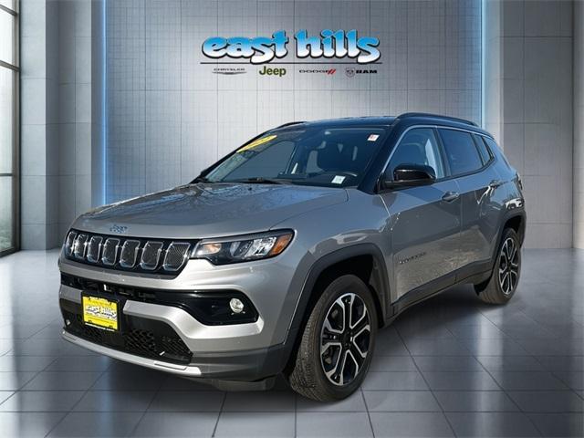 used 2022 Jeep Compass car, priced at $20,410