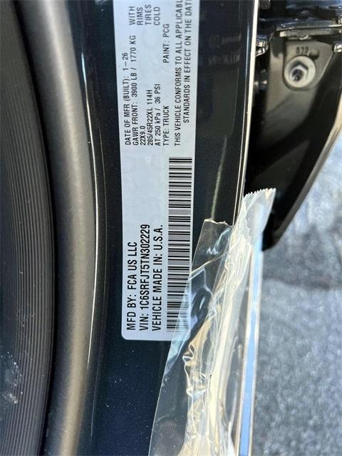 new 2026 Ram 1500 car, priced at $77,980