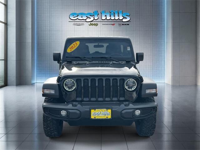 used 2023 Jeep Wrangler car, priced at $30,180