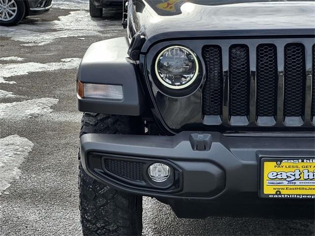 used 2023 Jeep Wrangler car, priced at $30,180