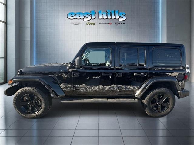 used 2021 Jeep Wrangler Unlimited car, priced at $27,560