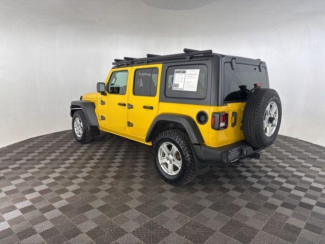 used 2021 Jeep Wrangler Unlimited car, priced at $22,900