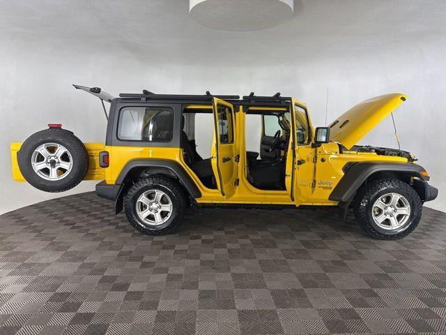 used 2021 Jeep Wrangler Unlimited car, priced at $22,900
