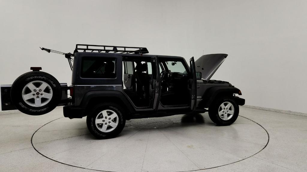 used 2017 Jeep Wrangler Unlimited car, priced at $14,395