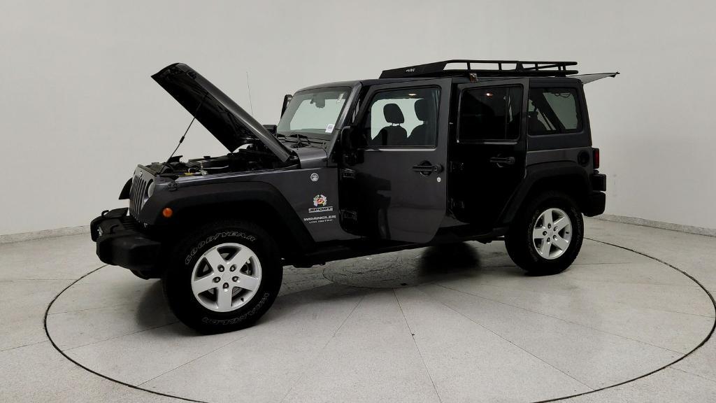used 2017 Jeep Wrangler Unlimited car, priced at $14,395