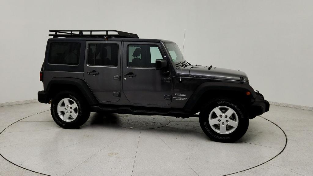 used 2017 Jeep Wrangler Unlimited car, priced at $14,395