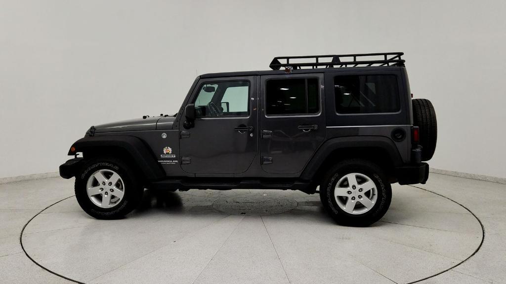 used 2017 Jeep Wrangler Unlimited car, priced at $14,395