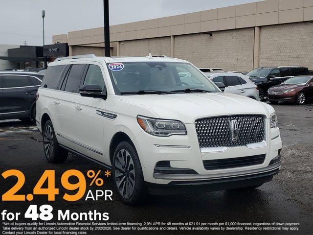 used 2024 Lincoln Navigator L car, priced at $73,995
