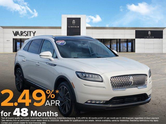used 2022 Lincoln Nautilus car, priced at $39,995