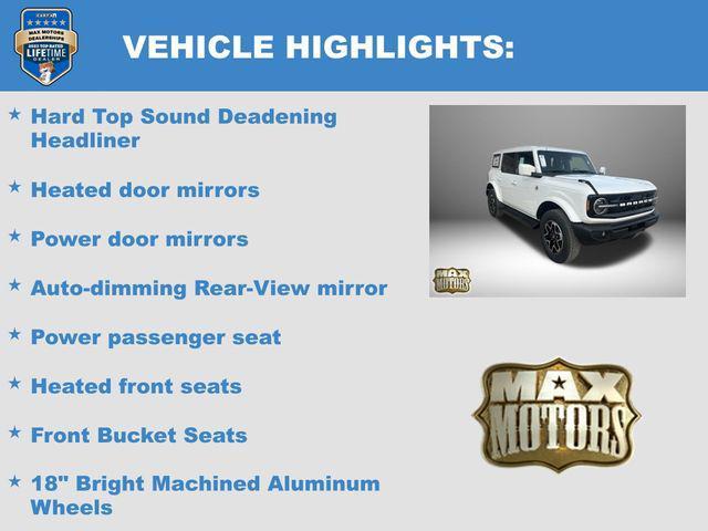 new 2025 Ford Bronco car, priced at $51,849