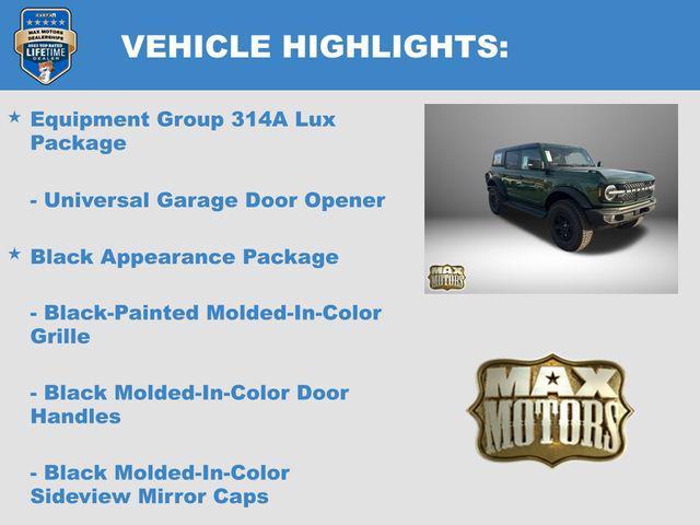 new 2025 Ford Bronco car, priced at $56,896