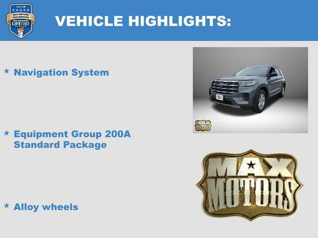used 2025 Ford Explorer car, priced at $37,688