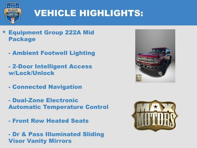 new 2025 Ford Bronco car, priced at $50,295