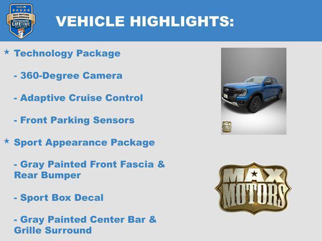 new 2025 Ford Ranger car, priced at $46,070