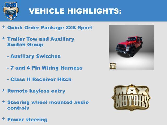 new 2026 Jeep Wrangler car, priced at $42,515