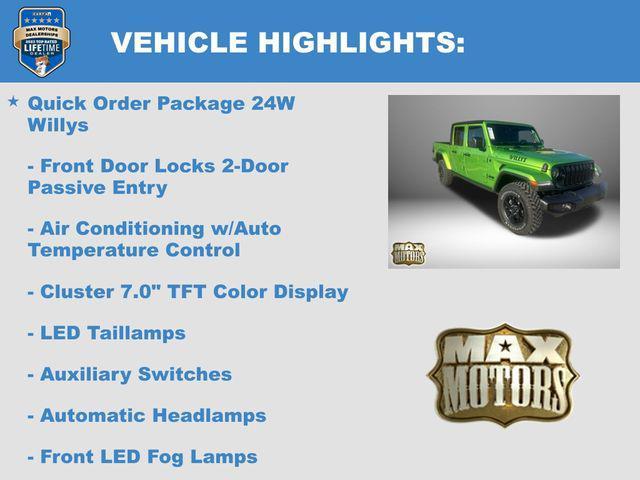 new 2025 Jeep Gladiator car, priced at $47,639