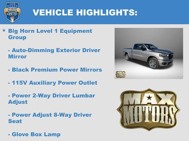 new 2025 Ram 1500 car, priced at $42,883