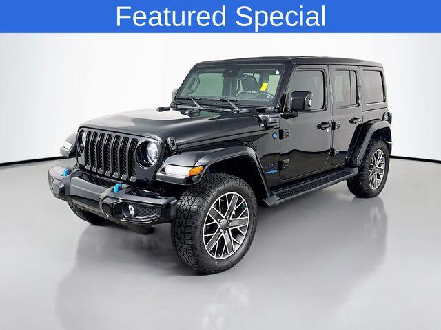 used 2022 Jeep Wrangler Unlimited 4xe car, priced at $31,197