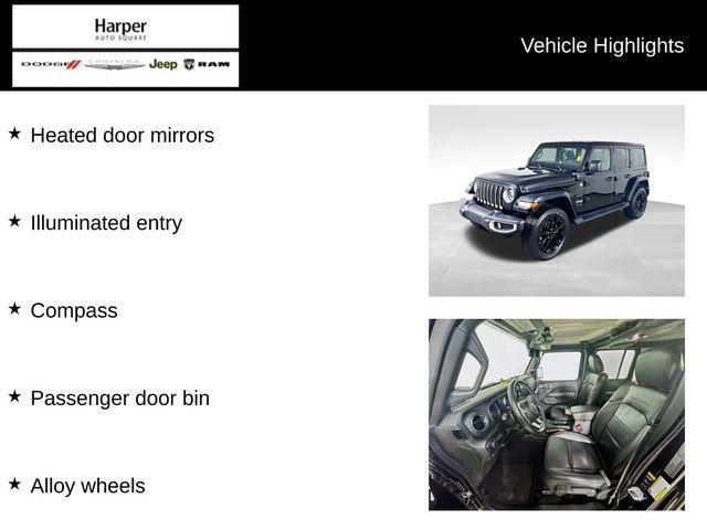 used 2021 Jeep Wrangler Unlimited 4xe car, priced at $28,470