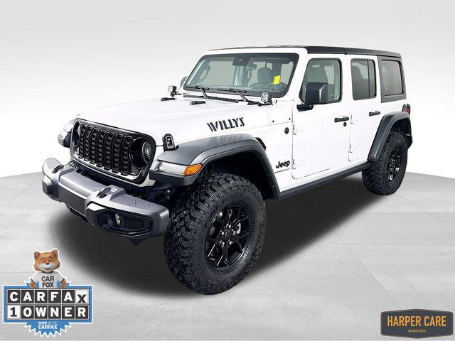 used 2024 Jeep Wrangler car, priced at $37,252