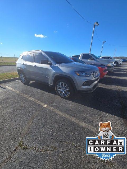 used 2022 Jeep Compass car, priced at $16,737