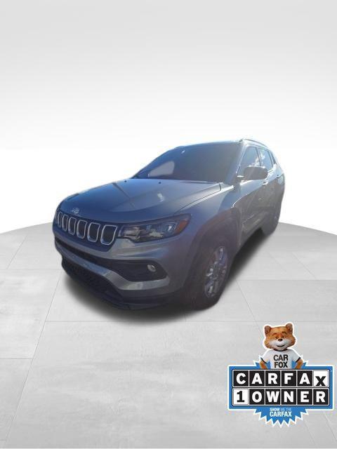 used 2022 Jeep Compass car, priced at $16,737
