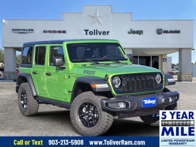 new 2025 Jeep Wrangler car, priced at $44,564