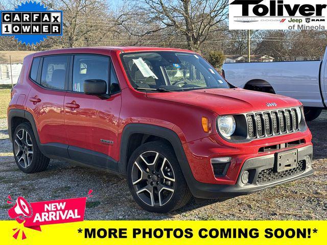 used 2021 Jeep Renegade car, priced at $15,700
