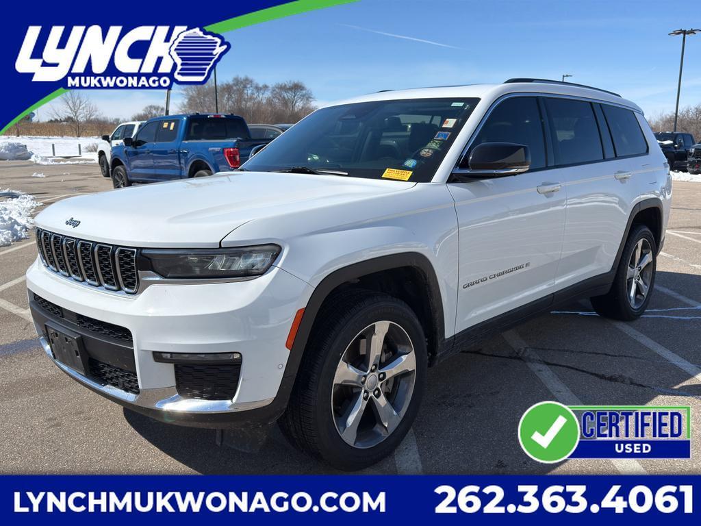 used 2021 Jeep Grand Cherokee L car, priced at $25,995
