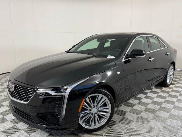 new 2025 Cadillac CT4 car, priced at $46,286