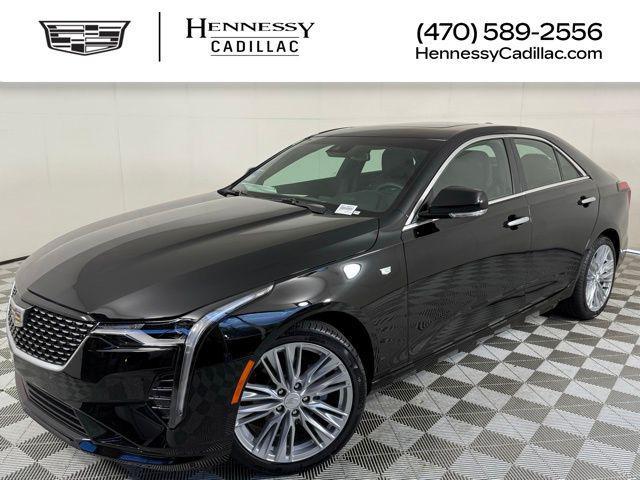 new 2025 Cadillac CT4 car, priced at $43,839