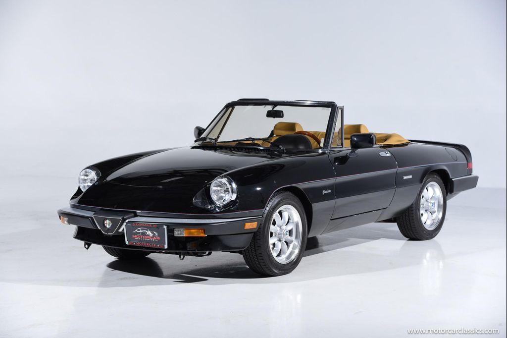 used 1988 Alfa Romeo Spider car, priced at $34,900