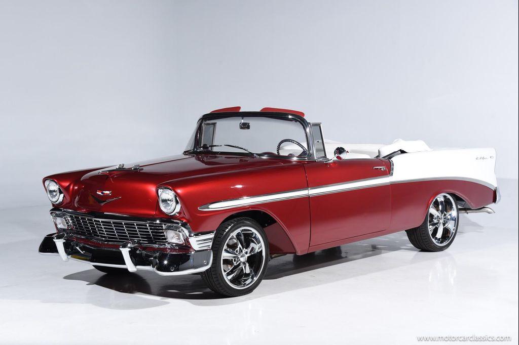 used 1956 Chevrolet Bel Air car, priced at $75,900
