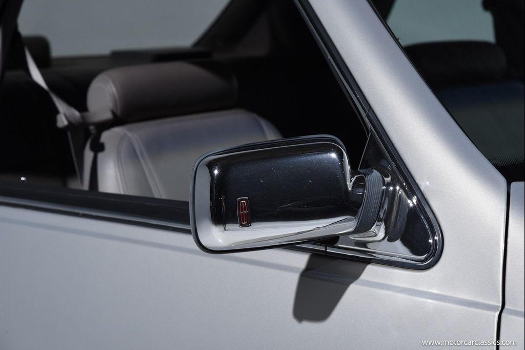 used 1990 Lincoln Mark VII car, priced at $24,900