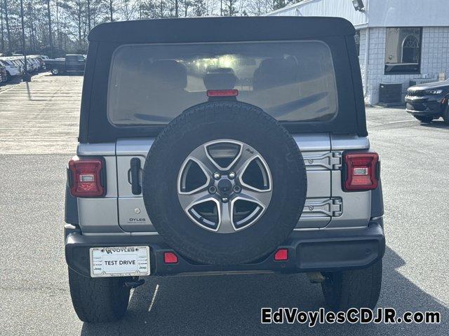 used 2018 Jeep Wrangler Unlimited car, priced at $24,921