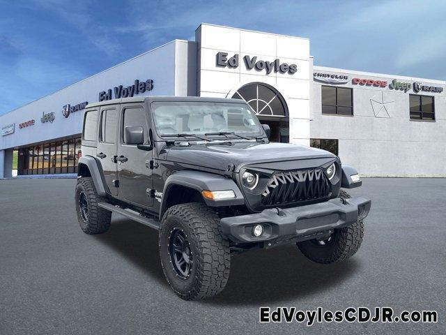 used 2018 Jeep Wrangler Unlimited car, priced at $21,888