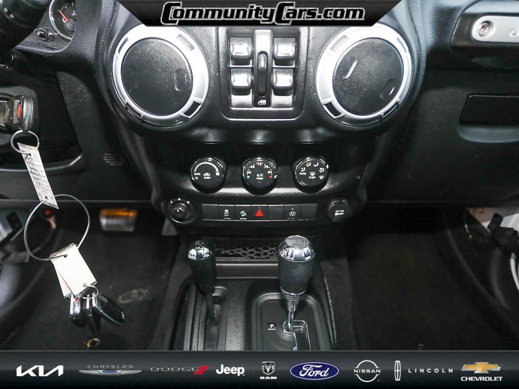 used 2013 Jeep Wrangler Unlimited car, priced at $13,200
