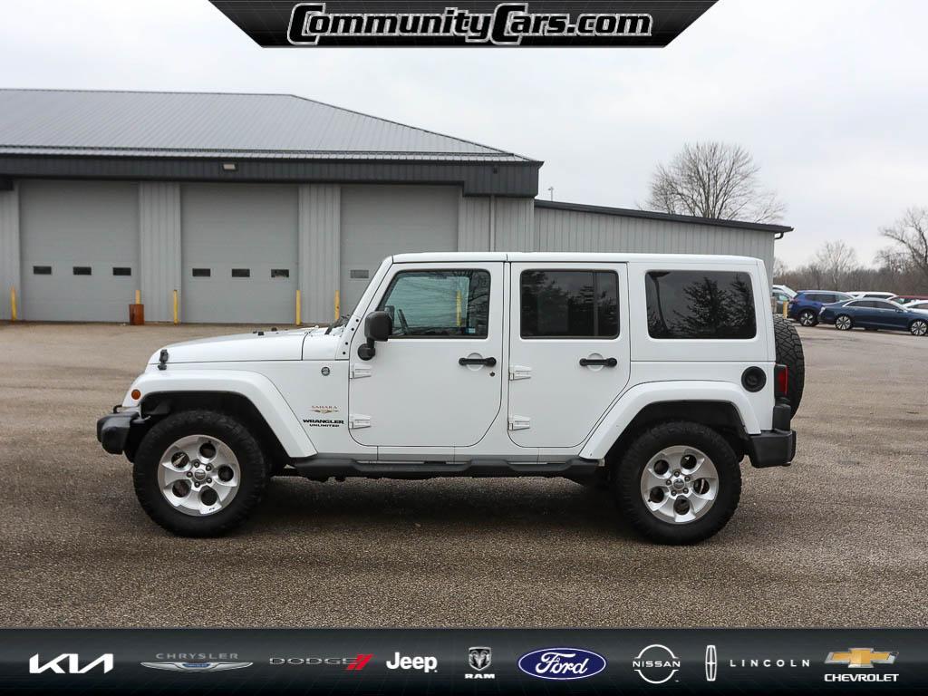 used 2013 Jeep Wrangler Unlimited car, priced at $13,200