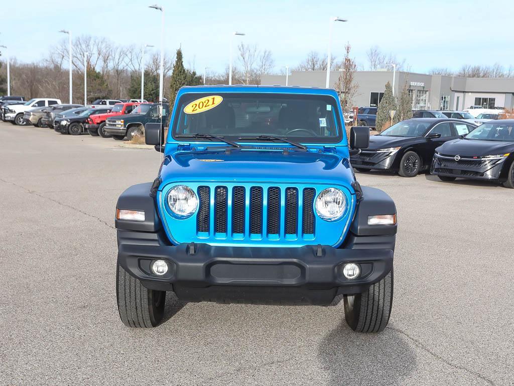 used 2021 Jeep Wrangler Unlimited car, priced at $23,500
