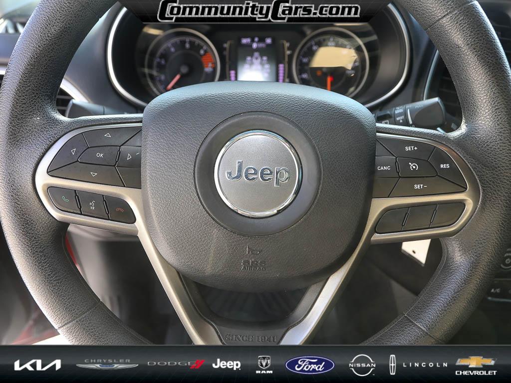 used 2019 Jeep Cherokee car, priced at $13,500