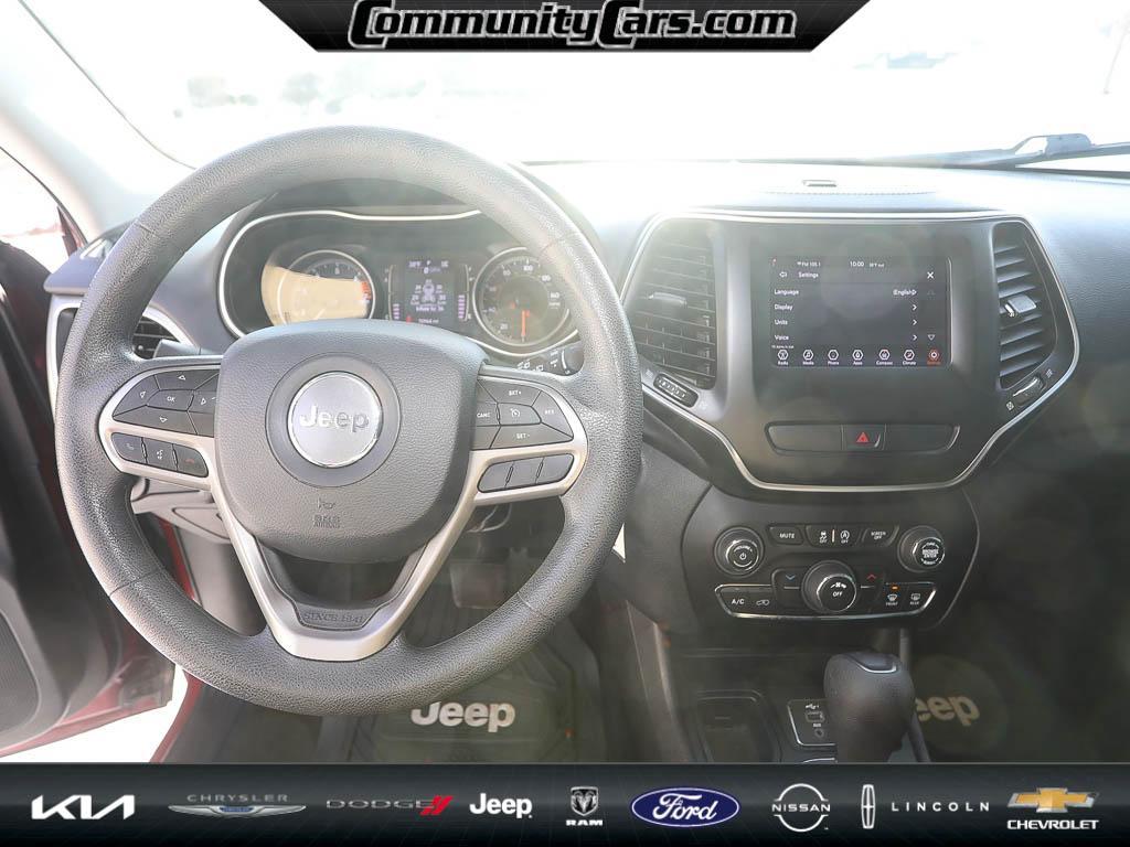 used 2019 Jeep Cherokee car, priced at $13,500